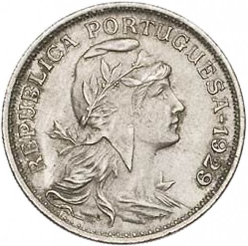 50 Centavos Obverse Image minted in PORTUGAL in 1929 (1910-01 - República)  - The Coin Database