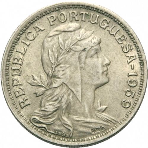 50 Centavos Obverse Image minted in PORTUGAL in 1959 (1910-01 - República)  - The Coin Database