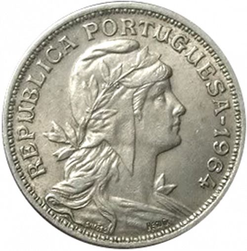 50 Centavos Obverse Image minted in PORTUGAL in 1964 (1910-01 - República)  - The Coin Database