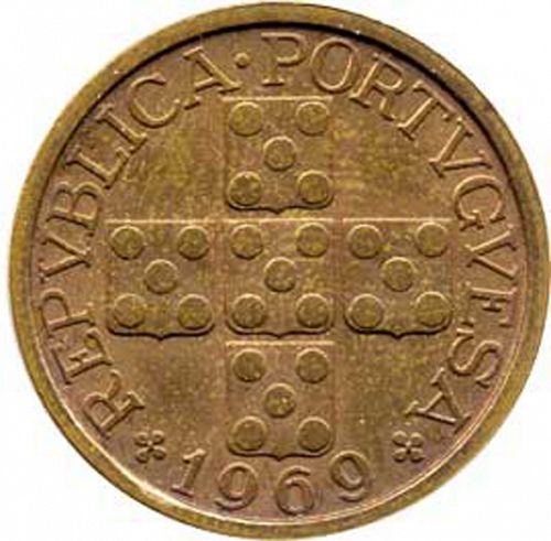 50 Centavos Obverse Image minted in PORTUGAL in 1969 (1910-01 - República)  - The Coin Database