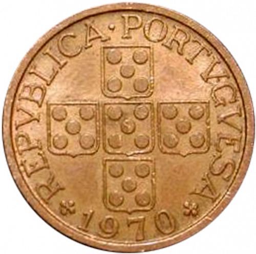 50 Centavos Obverse Image minted in PORTUGAL in 1970 (1910-01 - República)  - The Coin Database