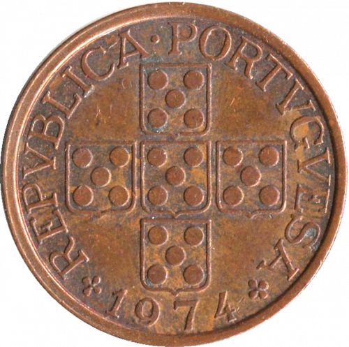 50 Centavos Obverse Image minted in PORTUGAL in 1974 (1910-01 - República)  - The Coin Database