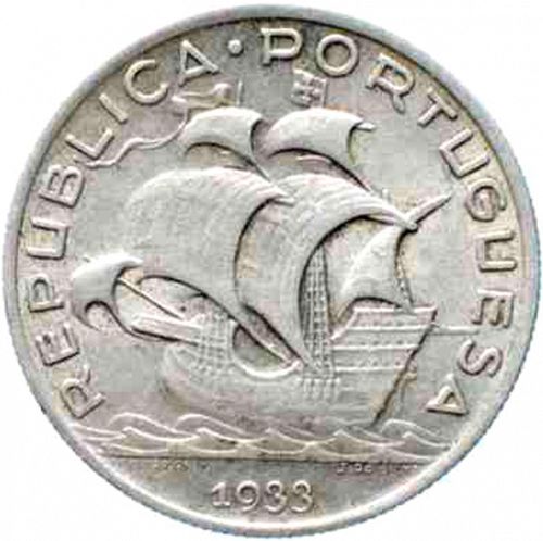 5 Escudos Obverse Image minted in PORTUGAL in 1933 (1910-01 - República)  - The Coin Database
