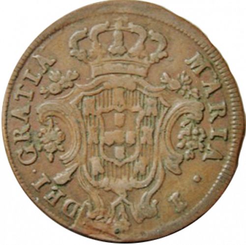 5 Réis Reverse Image minted in PORTUGAL in 1799 (1799-16 - Joâo <small>- Príncipe Regente</small>)  - The Coin Database