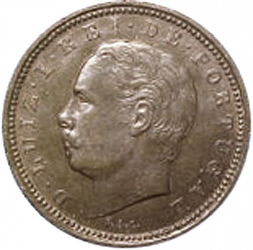 5 Réis Reverse Image minted in PORTUGAL in 1885 (1861-89 - Luis I)  - The Coin Database