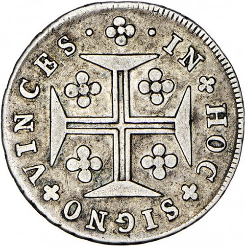 60 Réis ( 3 Vinténs ) Reverse Image minted in PORTUGAL in N/D (1828-34 - Miguel I)  - The Coin Database