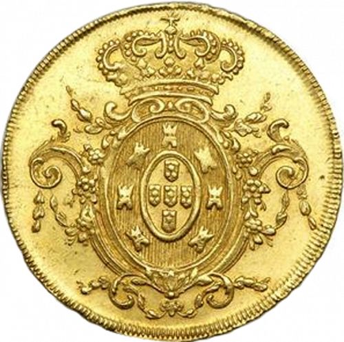6400 Réis ( Peça ) Reverse Image minted in PORTUGAL in 1811R (1799-16 - Joâo <small>- Príncipe Regente</small>)  - The Coin Database