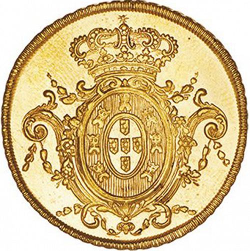 6400 Réis ( Peça ) Reverse Image minted in PORTUGAL in 1813R (1799-16 - Joâo <small>- Príncipe Regente</small>)  - The Coin Database