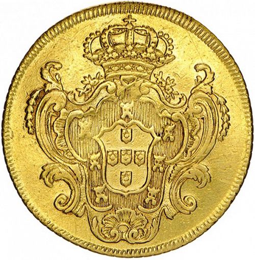 6400 Réis ( Peça ) Reverse Image minted in PORTUGAL in 1786 (1786-99 - Maria I)  - The Coin Database