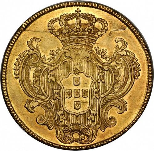 6400 Réis ( Peça ) Reverse Image minted in PORTUGAL in 1787 (1786-99 - Maria I)  - The Coin Database