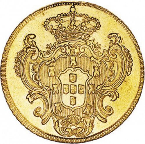6400 Réis ( Peça ) Reverse Image minted in PORTUGAL in 1788R (1786-99 - Maria I)  - The Coin Database