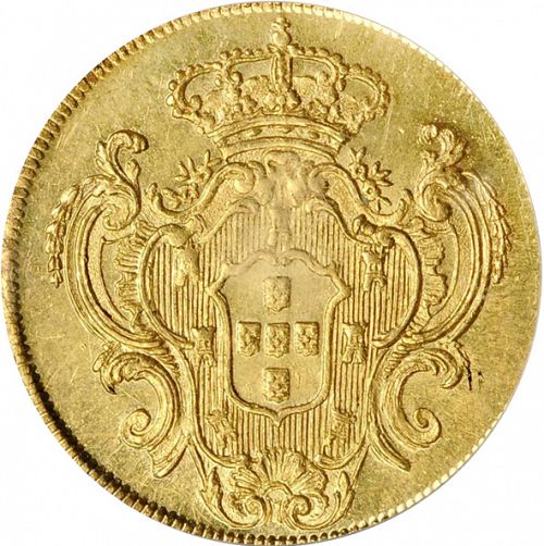 6400 Réis ( Peça ) Reverse Image minted in PORTUGAL in 1791R (1786-99 - Maria I)  - The Coin Database