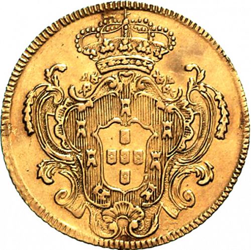 6400 Réis ( Peça ) Reverse Image minted in PORTUGAL in 1794B (1786-99 - Maria I)  - The Coin Database