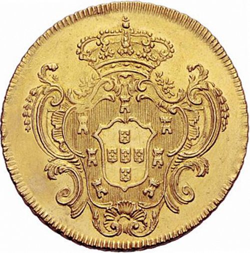 6400 Réis ( Peça ) Reverse Image minted in PORTUGAL in 1794R (1786-99 - Maria I)  - The Coin Database