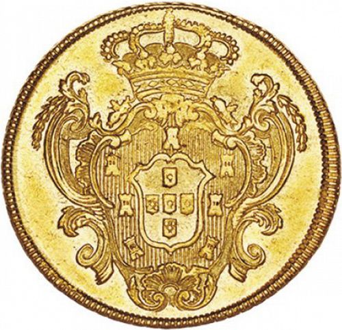 6400 Réis ( Peça ) Reverse Image minted in PORTUGAL in 1796 (1786-99 - Maria I)  - The Coin Database