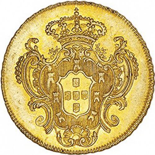 6400 Réis ( Peça ) Reverse Image minted in PORTUGAL in 1797R (1786-99 - Maria I)  - The Coin Database