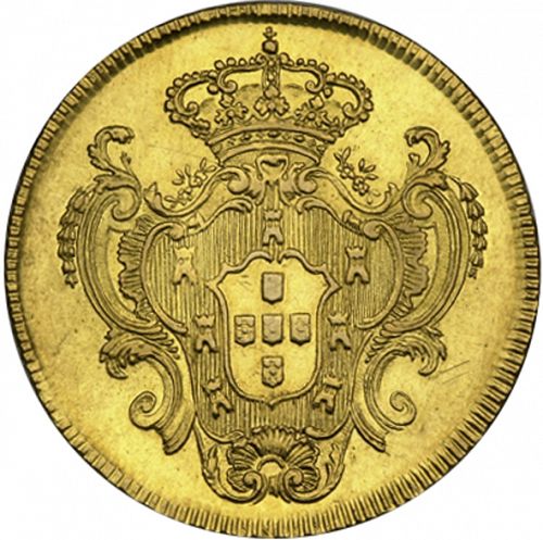 6400 Réis ( Peça ) Reverse Image minted in PORTUGAL in 1798R (1786-99 - Maria I)  - The Coin Database
