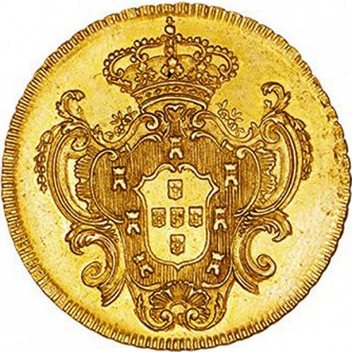 6400 Réis ( Peça ) Reverse Image minted in PORTUGAL in 1799R (1786-99 - Maria I)  - The Coin Database