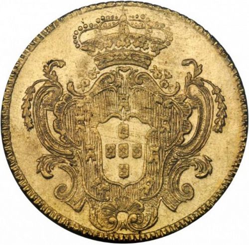 6400 Réis ( Peça ) Reverse Image minted in PORTUGAL in 1801B (1786-99 - Maria I)  - The Coin Database