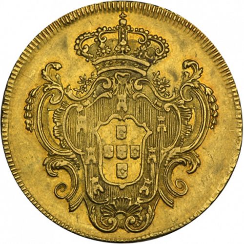 6400 Réis ( Peça ) Reverse Image minted in PORTUGAL in 1801R (1786-99 - Maria I)  - The Coin Database