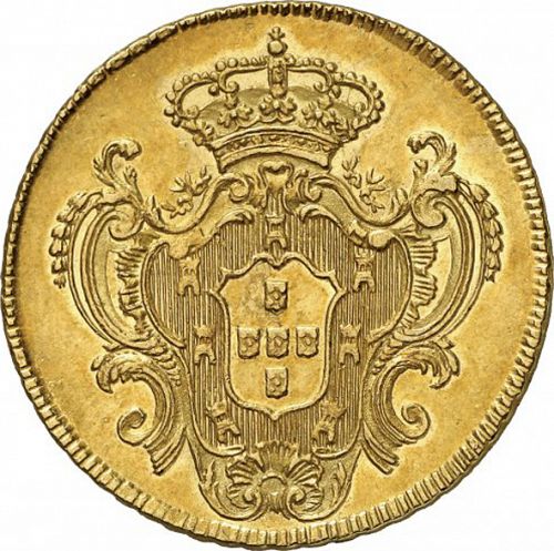 6400 Réis ( Peça ) Reverse Image minted in PORTUGAL in 1802R (1786-99 - Maria I)  - The Coin Database