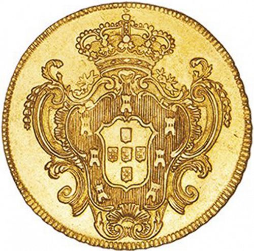 6400 Réis ( Peça ) Reverse Image minted in PORTUGAL in 1803R (1786-99 - Maria I)  - The Coin Database