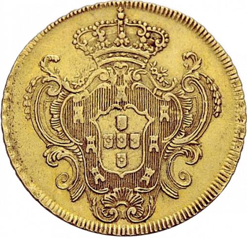 6400 Réis ( Peça ) Reverse Image minted in PORTUGAL in 1804R (1786-99 - Maria I)  - The Coin Database