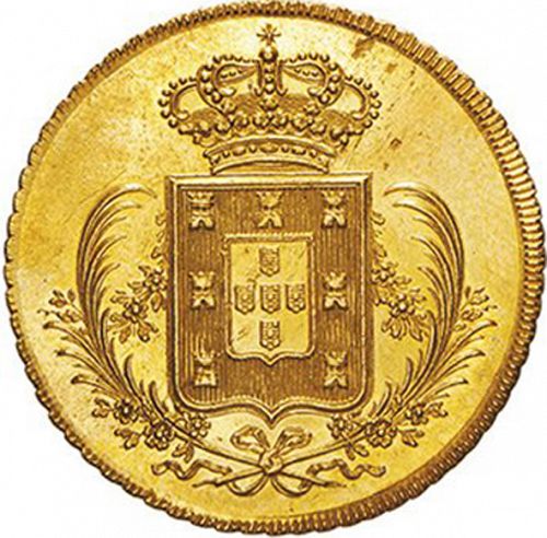 7500 Réis ( Peça ) Reverse Image minted in PORTUGAL in 1828 (1828-34 - Miguel I)  - The Coin Database