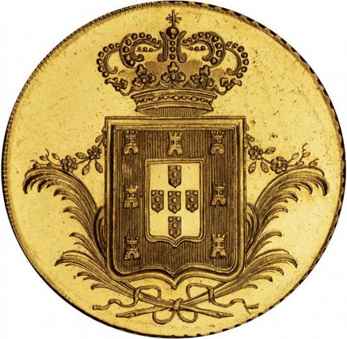7500 Réis ( Peça ) Reverse Image minted in PORTUGAL in 1830 (1828-34 - Miguel I)  - The Coin Database