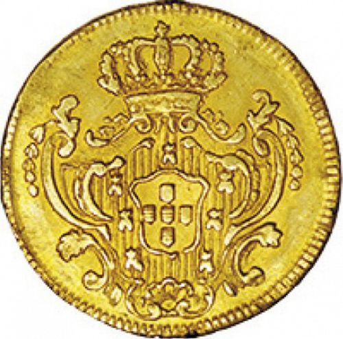 800 Réis ( Meio Escudo ) Reverse Image minted in PORTUGAL in 1789 (1786-99 - Maria I)  - The Coin Database