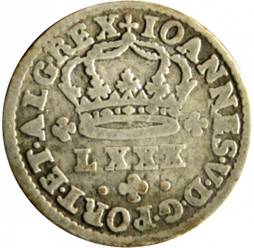 100 Réis ( Tostâo ) Obverse Image minted in PORTUGAL in N/D (1816-26 - Joâo VI)  - The Coin Database