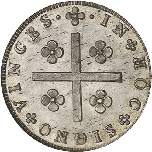 100 Réis ( Tostâo ) Reverse Image minted in PORTUGAL in N/D (1828-34 - Miguel I)  - The Coin Database