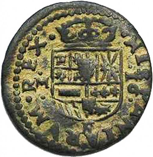 16 Maravedies Reverse Image minted in SPAIN in 1662M (1621-65  -  FELIPE IV)  - The Coin Database