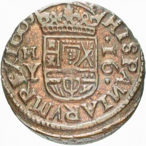 16 Maravedies Reverse Image minted in SPAIN in 1663Y (1621-65  -  FELIPE IV)  - The Coin Database