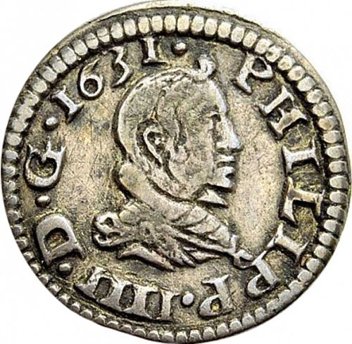 17 Maravedies Obverse Image minted in SPAIN in 1631A (1621-65  -  FELIPE IV)  - The Coin Database