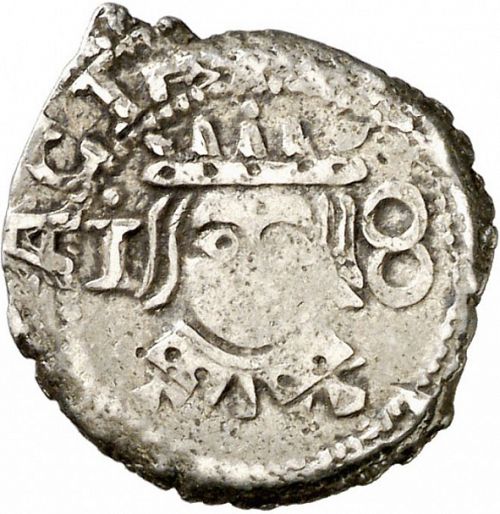 Dieciocheno Obverse Image minted in SPAIN in 1653 (1621-65  -  FELIPE IV - Local Coinage)  - The Coin Database