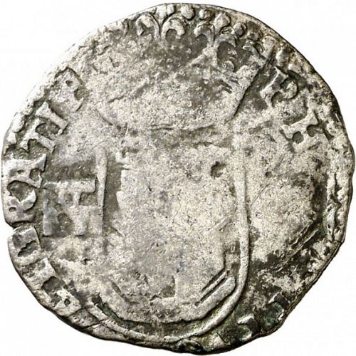 1 Cuartillo de Real Obverse Image minted in SPAIN in ND/D (1556-98  -  FELIPE II)  - The Coin Database