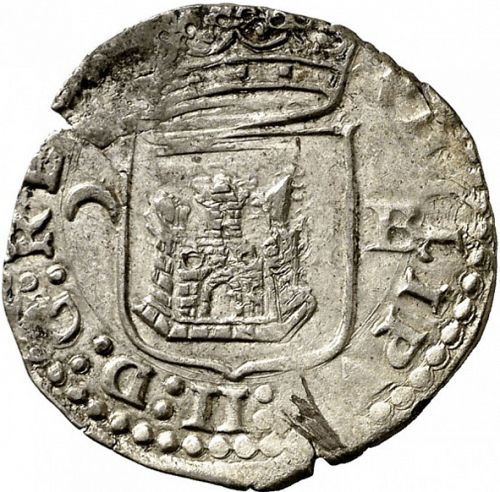 1 Cuartillo de Real Obverse Image minted in SPAIN in ND/cr (1556-98  -  FELIPE II)  - The Coin Database
