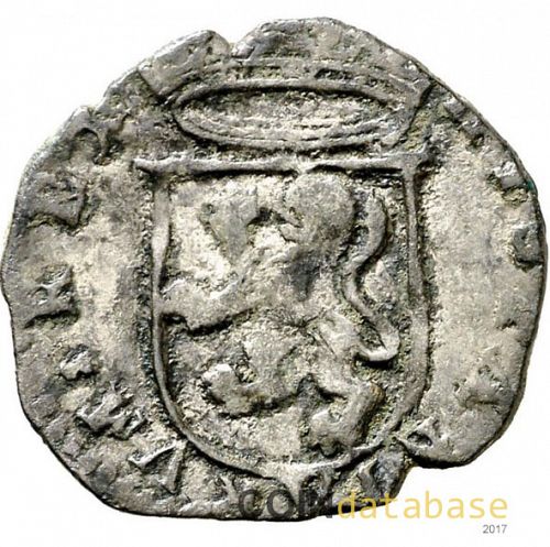 1 Cuartillo de Real Reverse Image minted in SPAIN in ND/A (1556-98  -  FELIPE II)  - The Coin Database