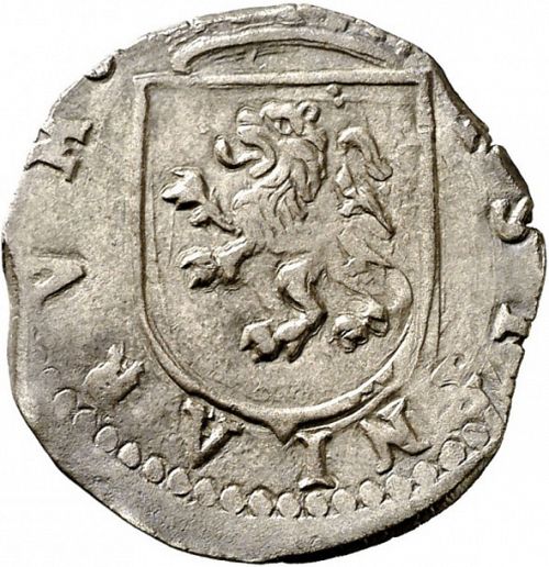 1 Cuartillo de Real Reverse Image minted in SPAIN in ND/cr (1556-98  -  FELIPE II)  - The Coin Database