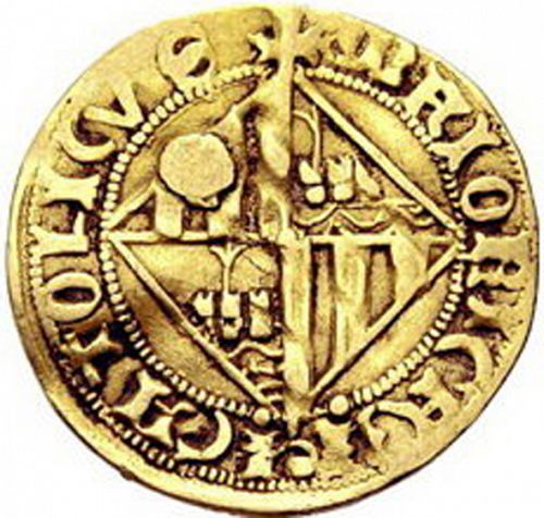 1 Escudo Reverse Image minted in SPAIN in ND (1556-98  -  FELIPE II)  - The Coin Database