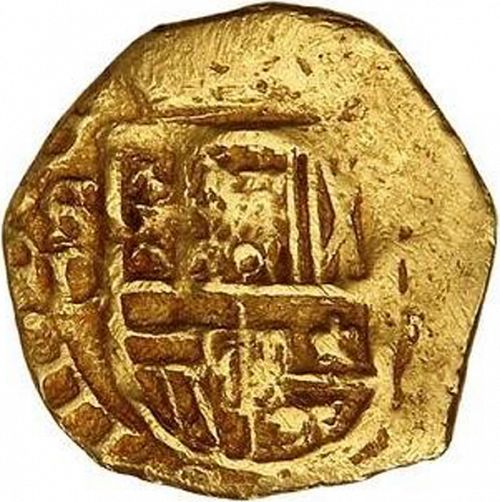 1 Escudo Obverse Image minted in SPAIN in 1618D (1598-21  -  FELIPE III)  - The Coin Database