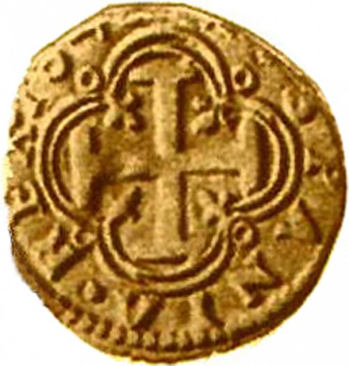 1 Escudo Reverse Image minted in SPAIN in 1629D (1621-65  -  FELIPE IV)  - The Coin Database