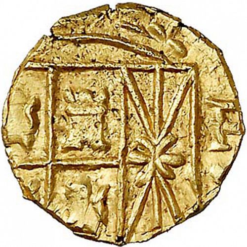1 Escudo Obverse Image minted in SPAIN in 1745M (1700-46  -  FELIPE V)  - The Coin Database
