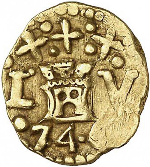 1 Escudo Obverse Image minted in SPAIN in 1746V (1700-46  -  FELIPE V)  - The Coin Database