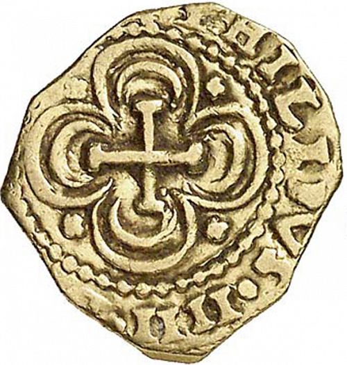1 Escudo Reverse Image minted in SPAIN in 1700 (1700-46  -  FELIPE V)  - The Coin Database