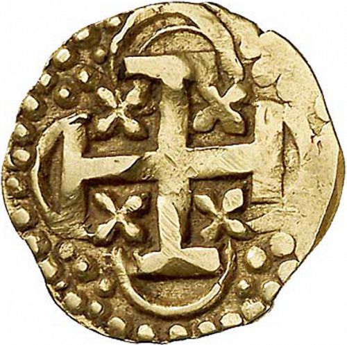1 Escudo Reverse Image minted in SPAIN in 1728N (1700-46  -  FELIPE V)  - The Coin Database