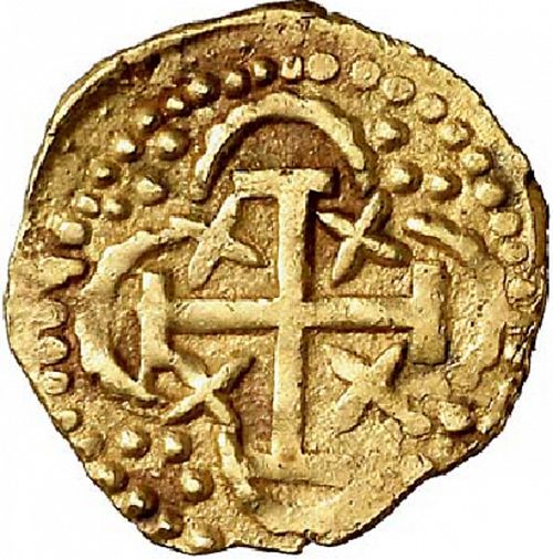 1 Escudo Reverse Image minted in SPAIN in 1732N (1700-46  -  FELIPE V)  - The Coin Database
