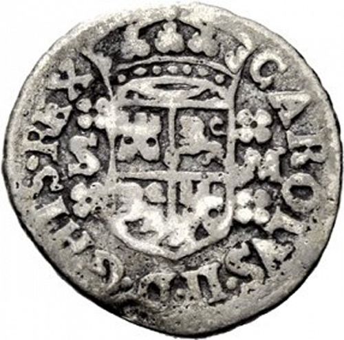 1 Real Obverse Image minted in SPAIN in 1700M (1665-00  -  CARLOS II)  - The Coin Database