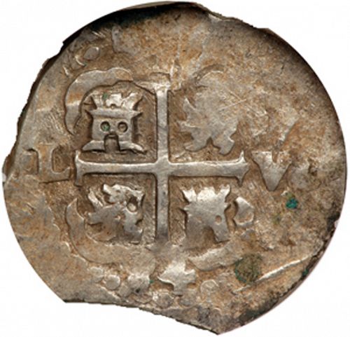 1 Real Reverse Image minted in SPAIN in 1684V (1665-00  -  CARLOS II)  - The Coin Database